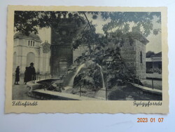 Régi postatiszta Weinstock képeslap: Félizfürdő (Erdély) - Gyógyforrás