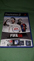 Retro sony playstation 2 - fifa 2008 game software with cd box, factory condition according to the pictures