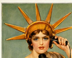Hello! This is liberty speaking - billions of dollars are needed and needed now 1918 vintage poszter