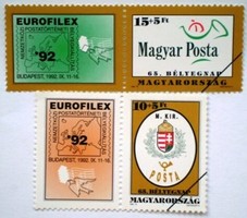 M4162-3 / 1992 Bélyegnap - EUROFILEX bélyegsor postatiszta mintabélyeg