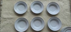 Alföldi marked porcelain flat and deep plate (6+6 pcs.)