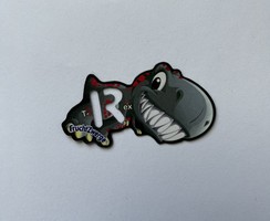 Refrigerator magnet - letter r - dino, t-rex