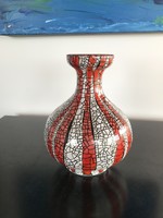 Beautiful, small ceramic vase, work of Géza Gorka, beautiful, signed ceramic vase art work of mr Géza Gorka(33)