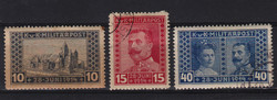 1917 K.U.K Bosnia Herzegovina commemorative issue death of the heir to the throne / with machine color print