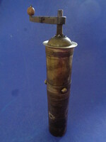 Antique manual coffee grinder