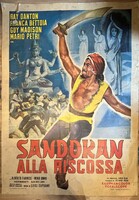 Sandokan óriás filmplakát