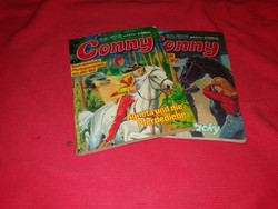 Old German-language conny horse comic from the 1980s, together with the pictures