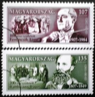 M4873-4 / 2006 famous Hungarians stamp series postal clean sample stamps