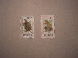Lithuania - fauna, amphibians, reptiles 1993