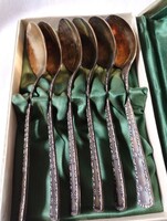 Gold-plated Russian spoons