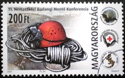 M4897 / 2007 Barlangmentő Konferencia bélyeg postatiszta mintabélyeg