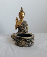 Small Buddha statue candle holder