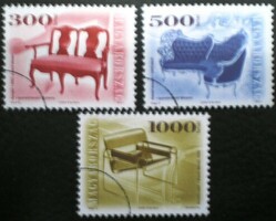 M4845-7 / 2006 antique furniture ix. Stamp set postal clear sample stamps