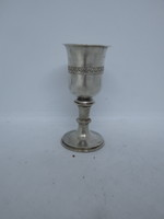 Antik ezüst bécsi likőrös pohár