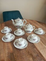 Zsolnay baroque tea set