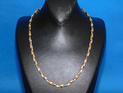 Gold 14k two-tone necklace 22.5 Gr