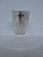 Magyar ezüst keresztelő pohár
