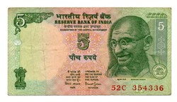 5 Indian Rupees