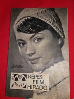 1970. Képes film news magazine monthly 10. Number according to the pictures