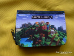 Minecraft denim wallet