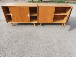 Mid century Czech dresser, sideboard, jiri jiroutech u-450 series pieces
