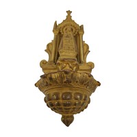 Gilded bronze holy water holder m00806