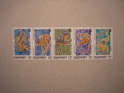 Guernsey - fauna, rainforest animals 1989