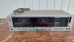 Sharp rt 1010h(s) two-cassette tape recorder