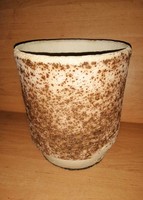 Retro velvet flower pot, basket
