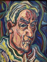 István Kozma (1937-2020) - portrait of Sándor Ziffer