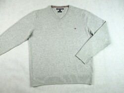 Original tommy hilfiger (m) elegant long sleeve men's sweater