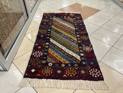 3383 Hungarian Caucasian pattern handmade wool Persian carpet 88x170cm free courier