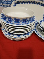 Piri pattern (blue varia - Mária Viglási (née István Torma), who designed it in 1965) Great Plains set