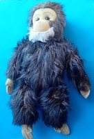 Plush monkey with long fur