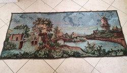 German landscape - tapestry woven wall covering, tapestry