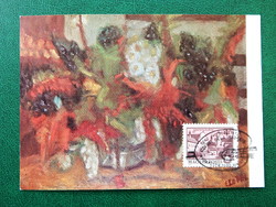 Postcard - 3 czobel béla reproductions, as shown in the pictures