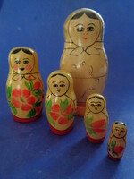 5 Matryoshka dolls