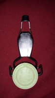 Retro buckled metal-plastic glass-bottle stopper, good condition, according to the pictures
