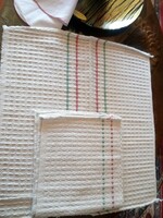 3 db konyhai textil,egy vaszon,ketto kevertszalas XX