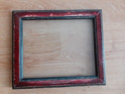 Antique picture frame with glass..