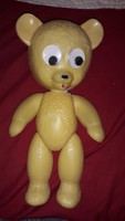 Retro dms teddy bear with moving eyes and moving hands and feet dms teddy bear plastic 35 cm beautiful condition according to pictures