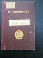 Workbook from 1950, with the coat of arms of Cancer