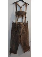 Tyrolean folk costume leather pants size 46.