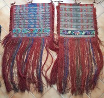 2 pcs hand-knotted, kilim tapestries