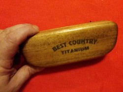 Quality original best country wooden hard stable glasses case in good condition as shown in the pictures