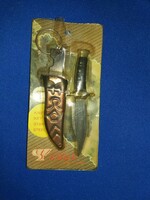 Retro Hungarian tobacconist key ring 