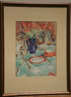Diósy Antal (1895-1977) : Asztali csendélet