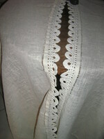 Beautiful antique hand crocheted lace vintage & provence style curtains