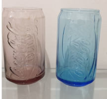 2 Coca-Cola glasses