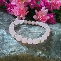 Mineral bracelet - with shiny spacers